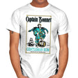 Captain Bonnet - Mens T-Shirts RIPT Apparel Small / White