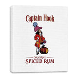 Captain Hook Spiced Rum - Canvas Wraps Canvas Wraps RIPT Apparel 16x20 / White