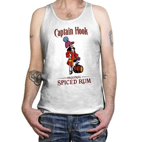 Captain Hook Spiced Rum - Tanktop Tanktop RIPT Apparel X-Small / White