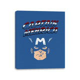 Captain Mehrica  - Canvas Wraps Canvas Wraps RIPT Apparel 11x14 / Royal