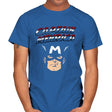 Captain Mehrica  - Mens T-Shirts RIPT Apparel Small / Royal