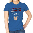 Captain Mehrica  - Womens T-Shirts RIPT Apparel Small / Royal