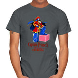 Captain P.'s Original Energon Exclusive - Shirtformers - Mens T-Shirts RIPT Apparel Small / Charcoal