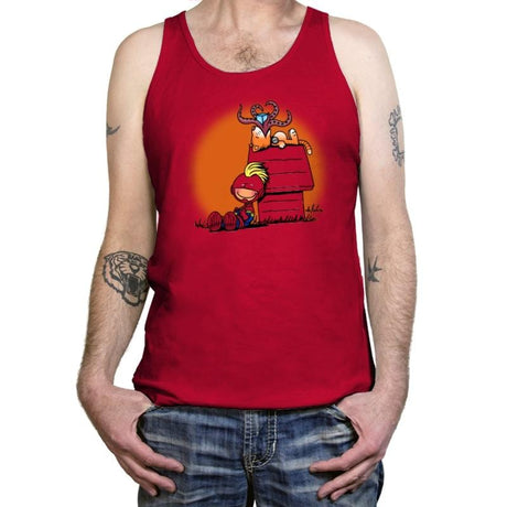 Captain Peanuts - Tanktop Tanktop RIPT Apparel