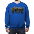 Carbonite Dance - Crew Neck Sweatshirt Crew Neck Sweatshirt RIPT Apparel Small / Royal