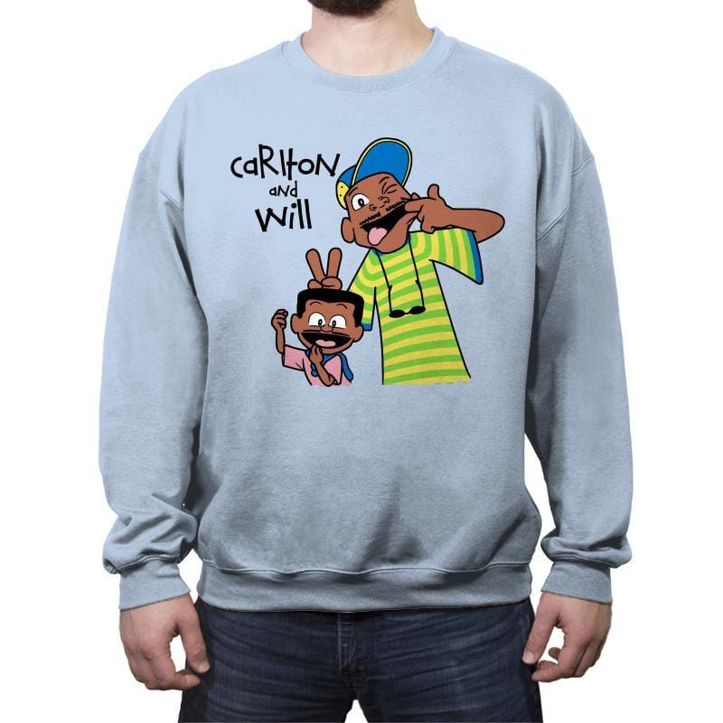 Carlton and Will! - Crew Neck Sweatshirt Crew Neck Sweatshirt RIPT Apparel