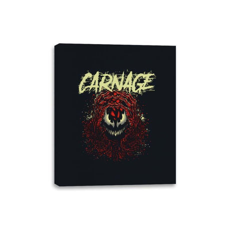 CARNAGE - Canvas Wraps Canvas Wraps RIPT Apparel 8x10 / Black