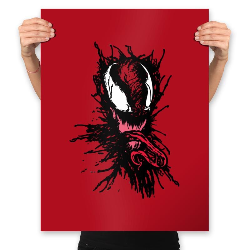 Carnage - Prints Posters RIPT Apparel 18x24 / Red