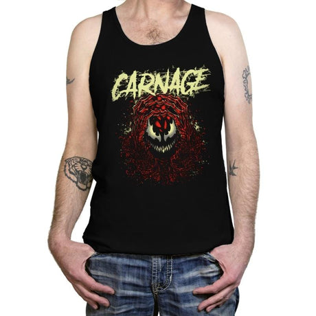 CARNAGE - Tanktop Tanktop RIPT Apparel X-Small / Black