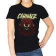 CARNAGE - Womens T-Shirts RIPT Apparel Small / Black