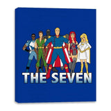 Cartoon Seven - Canvas Wraps Canvas Wraps RIPT Apparel