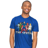 Cartoon Seven - Mens T-Shirts RIPT Apparel Small / Royal