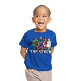 Cartoon Seven - Youth T-Shirts RIPT Apparel X-small / Royal