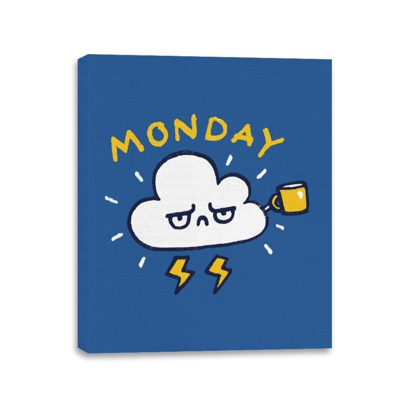 Case Of The Mondays - Canvas Wraps Canvas Wraps RIPT Apparel 11x14 / Royal