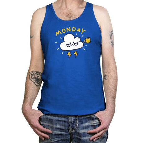 Case Of The Mondays - Tanktop Tanktop RIPT Apparel X-Small / True Royal