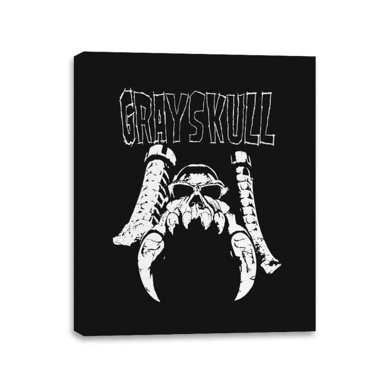 Castle Grayzig - Canvas Wraps Canvas Wraps RIPT Apparel 11x14 / Black