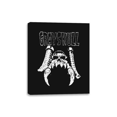 Castle Grayzig - Canvas Wraps Canvas Wraps RIPT Apparel 8x10 / Black