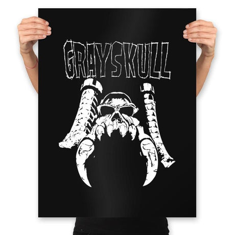 Castle Grayzig - Prints Posters RIPT Apparel 18x24 / Black