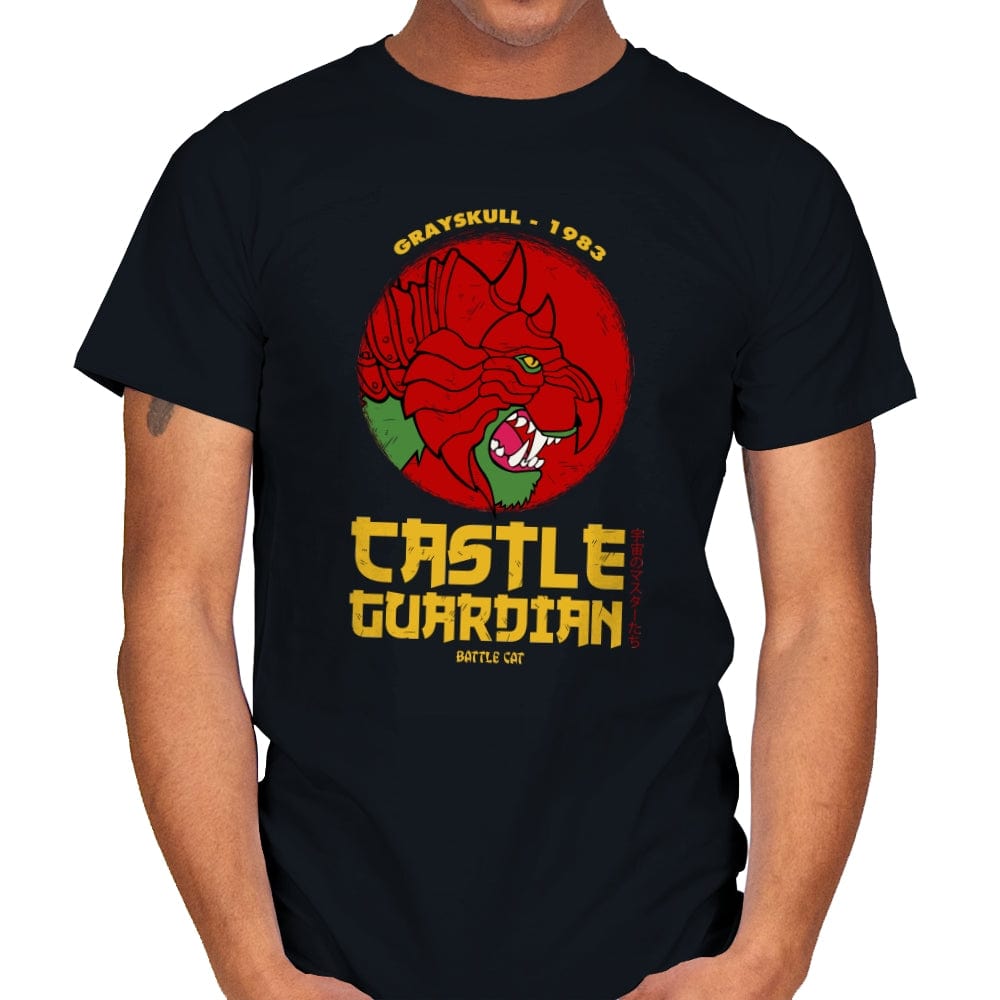 Castle Guardian - Mens T-Shirts RIPT Apparel Small / Black