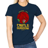 Castle Guardian - Womens T-Shirts RIPT Apparel Small / Navy