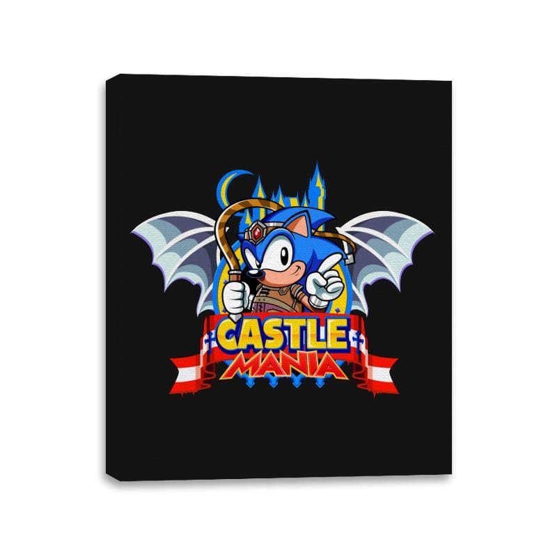 Castle Mania - Canvas Wraps Canvas Wraps RIPT Apparel 11x14 / Black