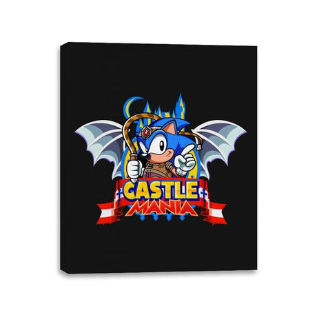 Castle Mania - Canvas Wraps Canvas Wraps RIPT Apparel 11x14 / Black