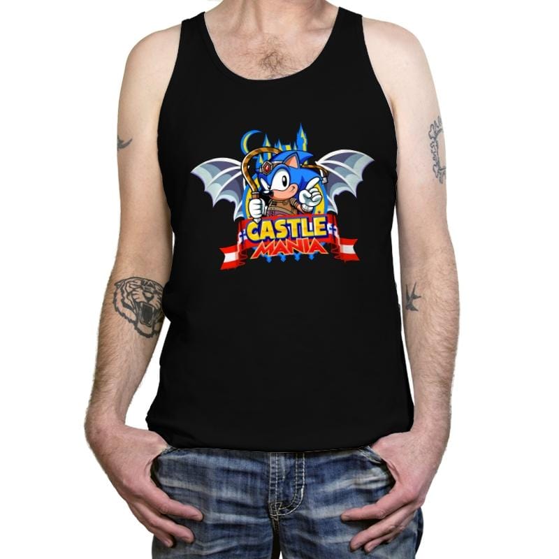 Castle Mania - Tanktop Tanktop RIPT Apparel X-Small / Black