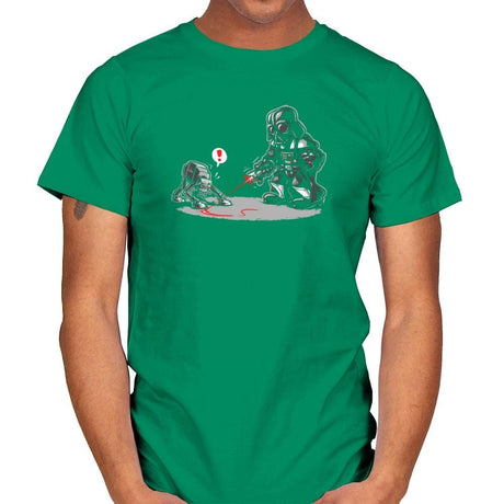 Cat-At Distraction - 80s Blaarg - Mens T-Shirts RIPT Apparel Small / Kelly Green