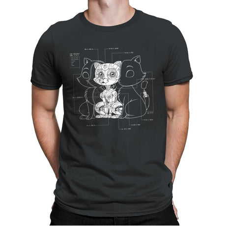 Cat Inside - Mens Premium T-Shirts RIPT Apparel Small / Heavy Metal