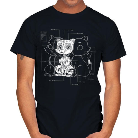 Cat Inside - Mens T-Shirts RIPT Apparel Small / Black