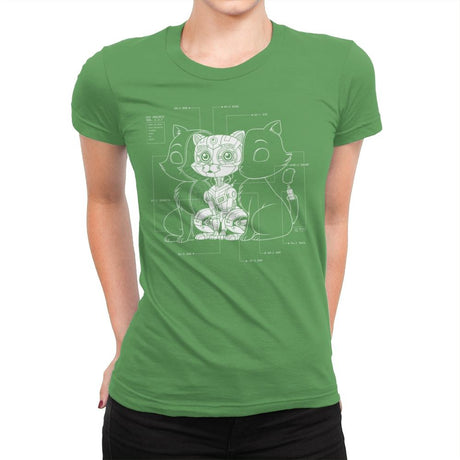 Cat Inside - Womens Premium T-Shirts RIPT Apparel Small / Kelly