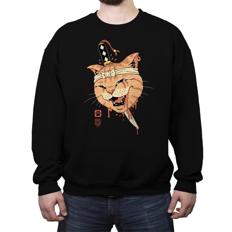 Catabuki - Crew Neck Sweatshirt Crew Neck Sweatshirt RIPT Apparel Small / Black