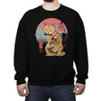 Catana in Edo - Crew Neck Sweatshirt Crew Neck Sweatshirt RIPT Apparel Small / Black