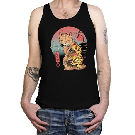 Catana in Edo - Tanktop Tanktop RIPT Apparel X-Small / Black