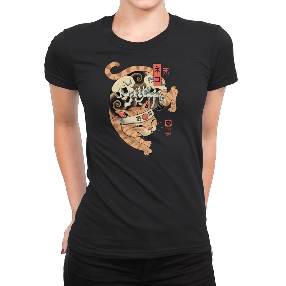 Catana of Death - Womens Premium T-Shirts RIPT Apparel Small / Black