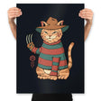 Catana on Elm Street - Prints Posters RIPT Apparel 18x24 / Black