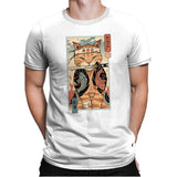 Catana Portrait - Mens Premium T-Shirts RIPT Apparel Small / White