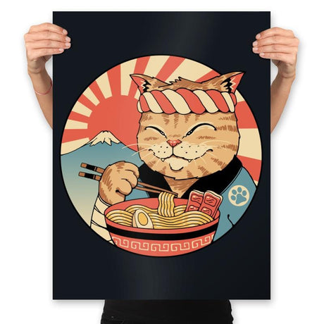 Catana Ramen - Prints Posters RIPT Apparel 18x24 / Black