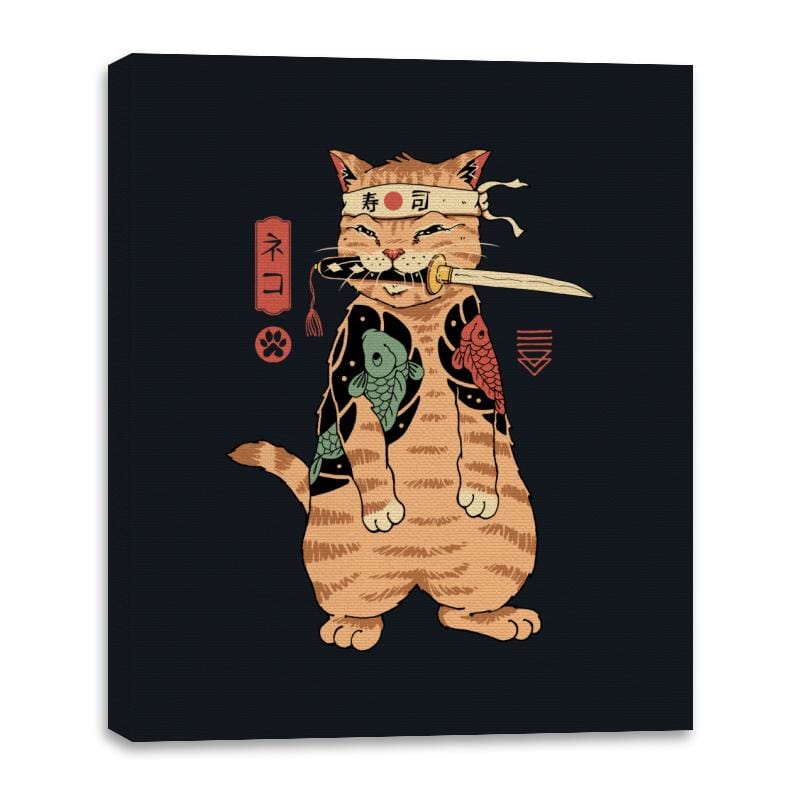 Catana: The Last Stand - Canvas Wraps Canvas Wraps RIPT Apparel 16x20 / Black