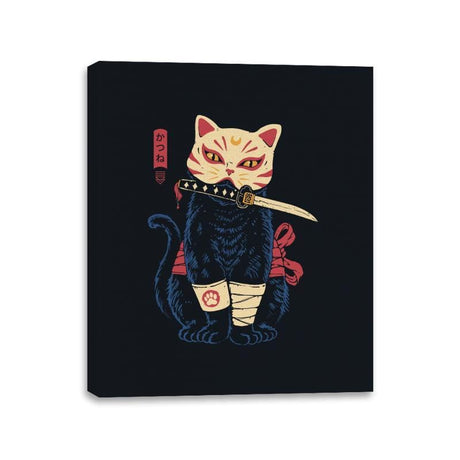 Catsune - Canvas Wraps Canvas Wraps RIPT Apparel 11x14 / Black