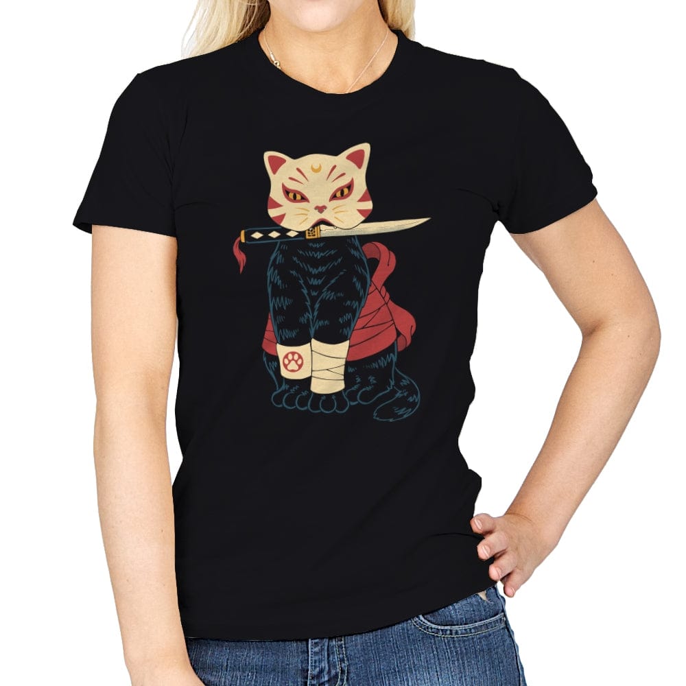 Catsune II - Womens T-Shirts RIPT Apparel Small / Black