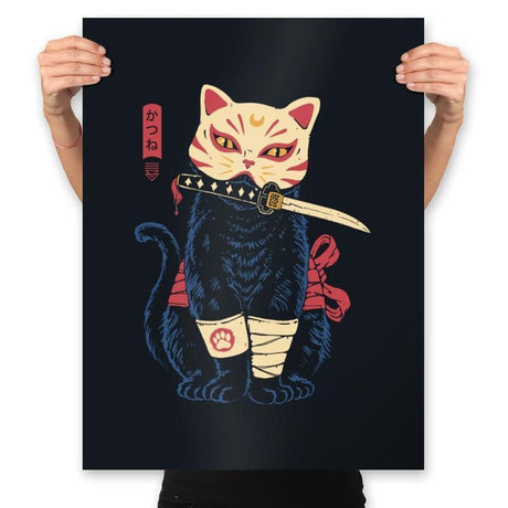 Catsune - Prints Posters RIPT Apparel 18x24 / Black