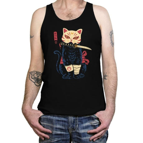 Catsune - Tanktop Tanktop RIPT Apparel X-Small / Black