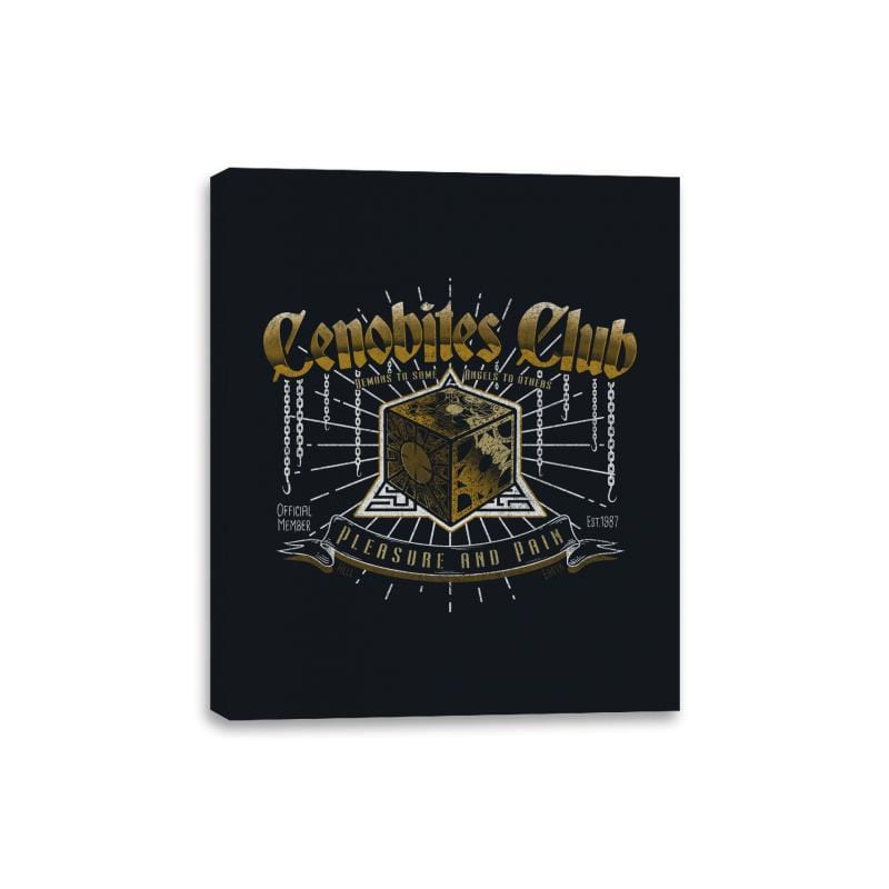 Cenobites Club - Canvas Wraps Canvas Wraps RIPT Apparel 8x10 / Black