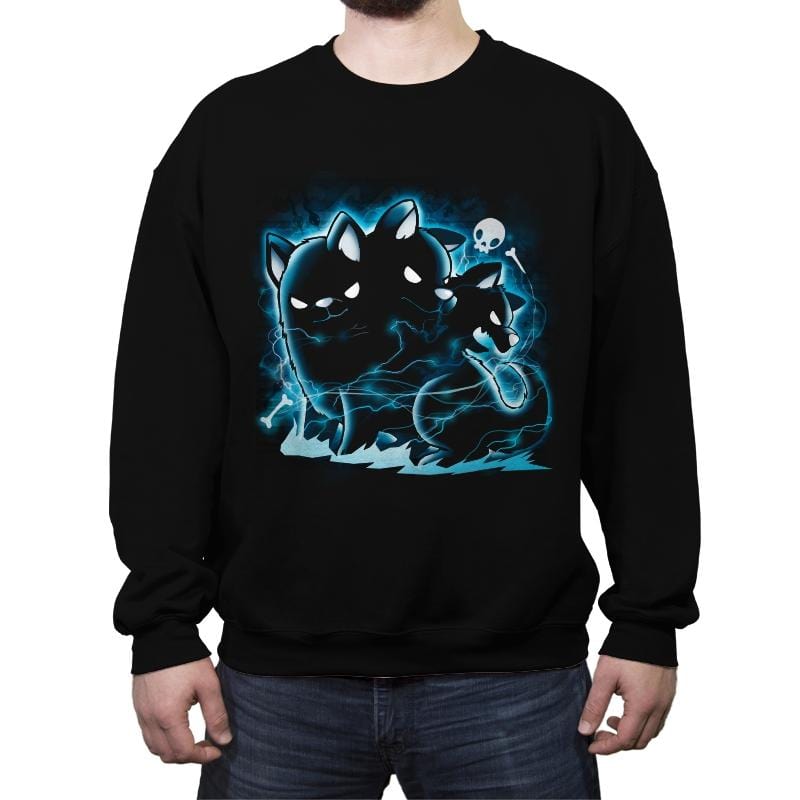 Cerberus - Crew Neck Sweatshirt Crew Neck Sweatshirt RIPT Apparel Small / Black