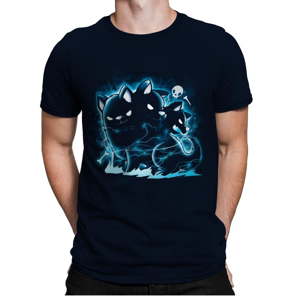 Cerberus - Mens Premium T-Shirts RIPT Apparel Small / Midnight Navy