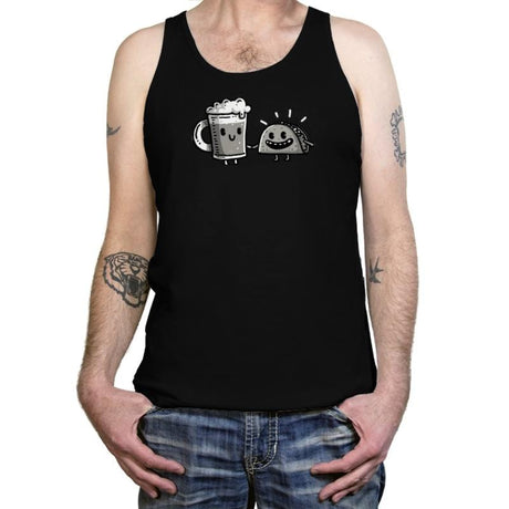 Cerveza y Taco Classic - Tanktop Tanktop RIPT Apparel X-Small / Black