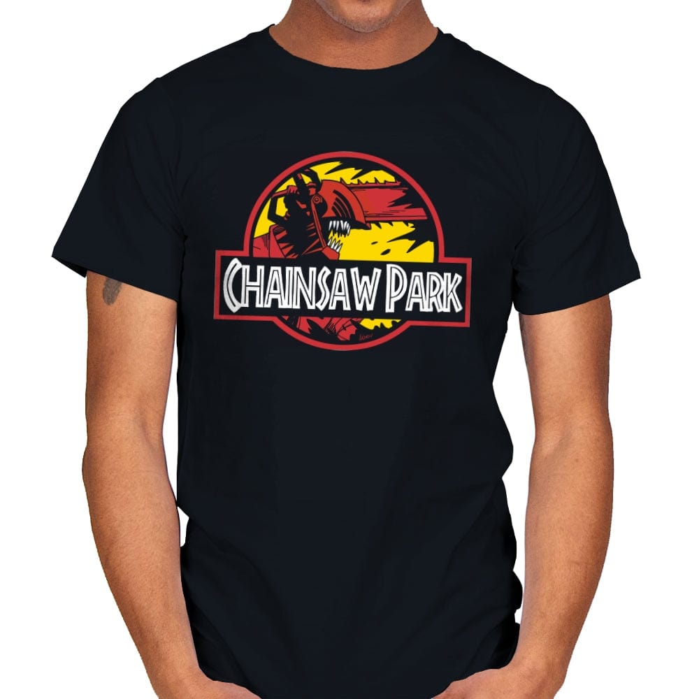 Chainsaw Park - Mens T-Shirts RIPT Apparel Small / Black