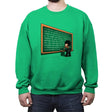 Chalk Quote - Crew Neck Sweatshirt Crew Neck Sweatshirt RIPT Apparel Small / Irish Green