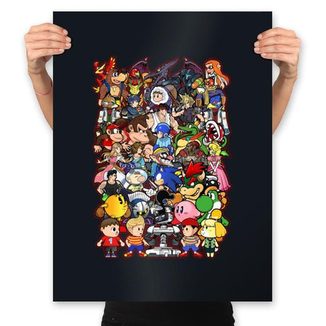 Challenger's Approaching! - Prints Posters RIPT Apparel 18x24 / Black